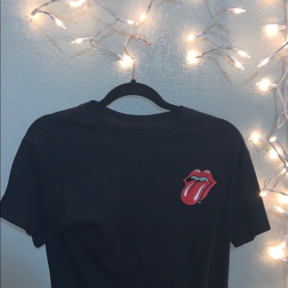 Rolling Stone shirt, small, tongue embroidered